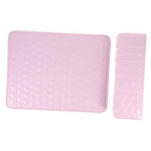DECORNIJIA 2 Stück Maniküre Handauflage Teilig Rechteckiges PU Leder Kissen mit Polster für Nagelkunst und Handgelenksstütze Rutschfestes Manikürepolster für Profi- und Heimgebrauch DECORNIJIA 2 Stück Maniküre Handauflage Teilig Rechteckiges PU Leder Kissen mit Polster für Nagelkunst und Handgelenksstütze Rutschfestes Manikürepolster für Profi- und Heimgebrauch von DECORNIJIA