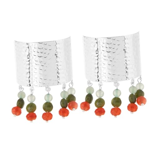 DECORNIJIA 2stücke Pferdeschwanzschnalle Mit Glasperlen-quaste Asiatisches Haaraccessoire Vintage-design Für Damen Mit Bequemer Metallverschluss Zum Stylen Von Hohen Pferdeschwänzen von DECORNIJIA