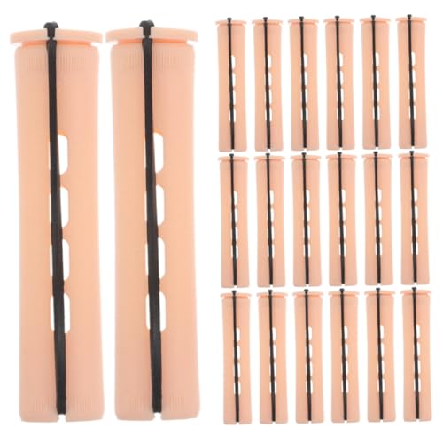DECORNIJIA 20 Stück Dauerwellen Für Damen Und Herren Elastische Lockenwickler Für Langes Und Kurzes Haar Selbstgemacht Haarstyling Für Salon Und Zuhause Stabile Und Sichere Anwendung von DECORNIJIA