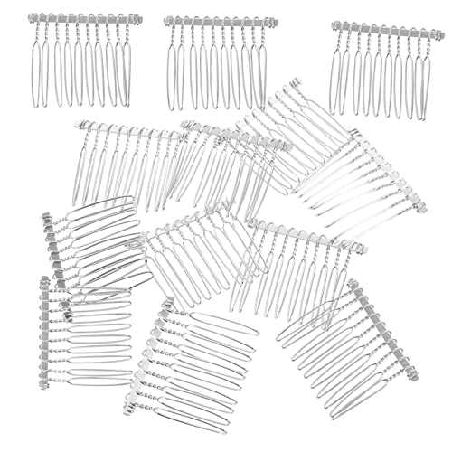 DECORNIJIA 20 Stück Teiliges Haarkamm für Hochzeit Dekorativer Brautschmuck Zahn Metall Haarkamm Tragbarer Haarschmuck für Mädchen Eleganter Kopfschmuck für Braut und Brautjungfern von DECORNIJIA