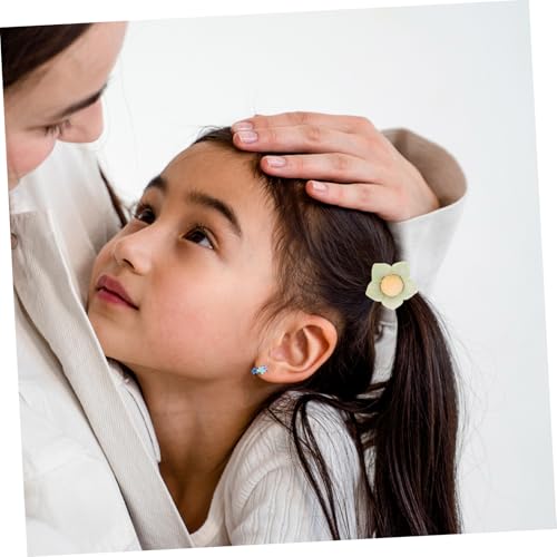 DECORNIJIA 20 Stück Teiliges Niedliche Elastische Haargummis für Mädchen Jahre Weiche Flock haarschleifen mit Blauem Bienen design Sanft zu Haaren für Partys und Alltag von DECORNIJIA