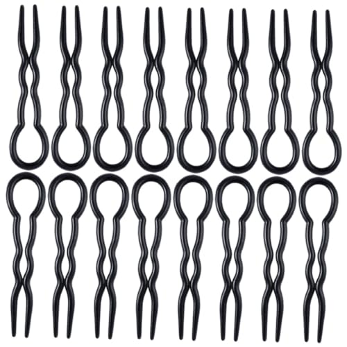 DECORNIJIA 24stücke U-förmige Haarnadeln Für Damen Brötchen Haarnadeln Haar Styling Werkzeuge Haar Zubehör Für Hochsteckfrisuren Und Frisuren Gestaltung von DECORNIJIA