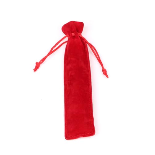 DECORNIJIA 25 Stück Teiliges Doppelseitige Waschbare Flanell Beutel mit Kordelzug Federmäppchen für Stifte und Pinsel Atmungsaktive Strapazierfähige Aufbewahrungstasche als für Bürobedarf von DECORNIJIA