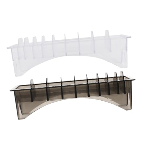 DECORNIJIA 2stücke Aufbewahrungsbox Für Haarschneider Zubehör Praktische Organizer Für Salon Und Heimgebrauch Schutzbox Für Kammführungen Und Haarglätter Zubehör von DECORNIJIA