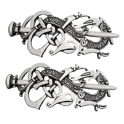 DECORNIJIA 2stücke Haarnadel Haarclip Kreative Damen Haarnadel Vintage Haarspange Haarspange Clip Aus Hochwertigem Material Für Einkaufen Freizeit Party Feier Cosplay von DECORNIJIA