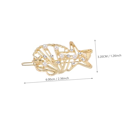 DECORNIJIA 3 Stück Metall haarspangen mit Perlen Leichte Langlebige Haarclips für Damen und Mädchen Eleganter Haarschmuck für Alltag und Festliche Anlässe Geeignet für Verschiedene Frisuren von DECORNIJIA