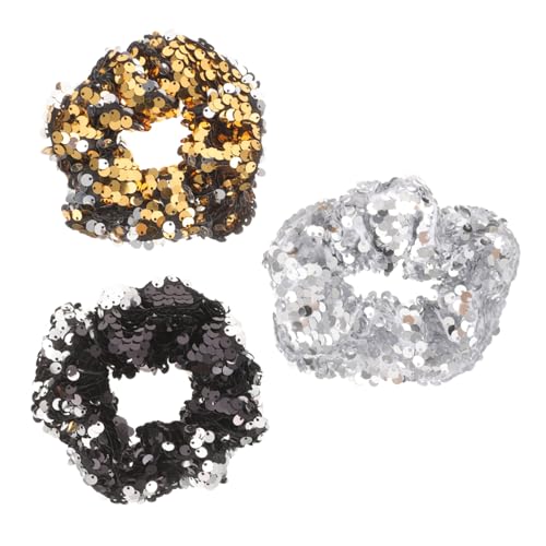 DECORNIJIA 3 Stück Pailletten Haarzubehör elastisch Paillettenhaarband Frauenhaarbänder Mädchen Haarkrawatte Pailletten-Haargummi Mädchenhaarbänder Kleine Mädchen Haare Scunchies Stoff DECORNIJIA 3 Stück Pailletten Haarzubehör elastisch Paillettenhaarband Frauenhaarbänder Mädchen Haarkrawatte Pailletten-Haargummi Mädchenhaarbänder Kleine Mädchen Haare Scunchies Stoff von DECORNIJIA
