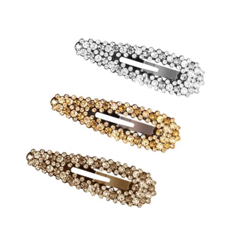 DECORNIJIA 3 Stück Teiliges Haarklammern mit Strasssteinen Modische Haarspangen für Damen und Mädchen Vielseitiger Haarschmuck Langlebig und Elegant Zufällige Farbwahl DECORNIJIA 3 Stück Teiliges Haarklammern mit Strasssteinen Modische Haarspangen für Damen und Mädchen Vielseitiger Haarschmuck Langlebig und Elegant Zufällige Farbwahl von DECORNIJIA