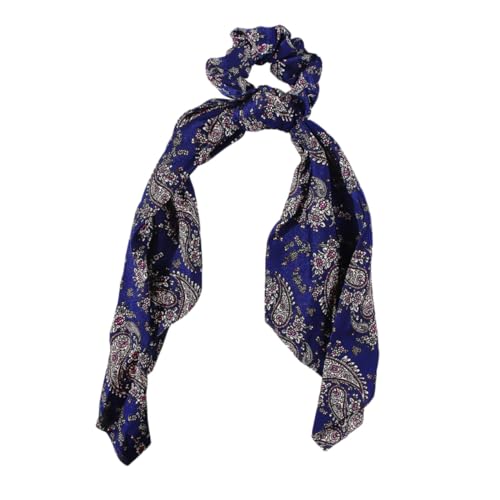 DECORNIJIA 3 Stück Teiliges Retro Haarschleifen Damen Großes Chiffon Scrunchy mit Langem Modische Haarbänder für Dicken und Dünnen Haaransatz Vielseitiger Haarschmuck für Zufällige Farbe von DECORNIJIA
