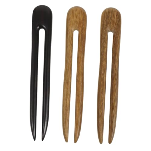 DECORNIJIA 3 Stück Teiliges U Förmiges Haarnadel aus Natürlichem und Sandelholz Handgefertigte Glatte Haarklammern für Damen Vintage Haarschmuck mit Gesundem Duft für Braut und DECORNIJIA 3 Stück Teiliges U Förmiges Haarnadel aus Natürlichem und Sandelholz Handgefertigte Glatte Haarklammern für Damen Vintage Haarschmuck mit Gesundem Duft für Braut und von DECORNIJIA