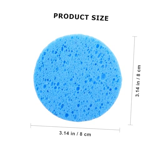 DECORNIJIA 30 Stück Teiliges Gesichtsschwämme zur Make up entfernung und Porentiefen Reinigung Sanftes Peeling Hautfreundlich Vielseitig für Damen und Herren für Reisen und Tägliche von DECORNIJIA