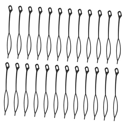 DECORNIJIA 30 Stück Teiliges Wig Crochet Hooks Set Ergonomische Leichte Kunststoff Häkelnadeln für Haarflechten Dreadlocks Perücken und Vielseitiges Haarstyling Tragbar Handlich und Robust von DECORNIJIA