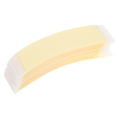 DECORNIJIA 36 Stück Haarverlängerungs Tapes Doppelseitig Haftend Schweißresistente Ersatzklebebänder für Männer Nahtlose Integration Geeignet für Menschliche Haarverlängerungen und Perücken von DECORNIJIA