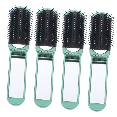 DECORNIJIA 4 Stck Faltbare Haarbürste mit Spiegel Kleine Taschenkämme Klappbar Leicht Tragbar Für Männer und Frauen Reise Haarkamm Multifunktional Kompakt DECORNIJIA 4 Stck Faltbare Haarbürste mit Spiegel Kleine Taschenkämme Klappbar Leicht Tragbar Für Männer und Frauen Reise Haarkamm Multifunktional Kompakt von DECORNIJIA