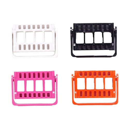 DECORNIJIA 4stücke Nagelbohrer Display Mit Löchern Aufbewahrungsbox Für Nagelbohrer Organizer Für Nagelstudio Und Heimgebrauch Rosé von DECORNIJIA