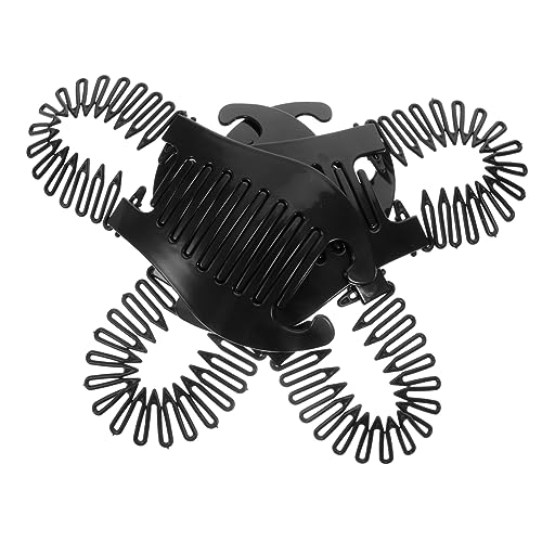 DECORNIJIA 4 Stück Interlocking Bananen Haarkämme Flexibles Haarstyling Tool für Damen zum Flechten für Verschiedene Haartypen von DECORNIJIA