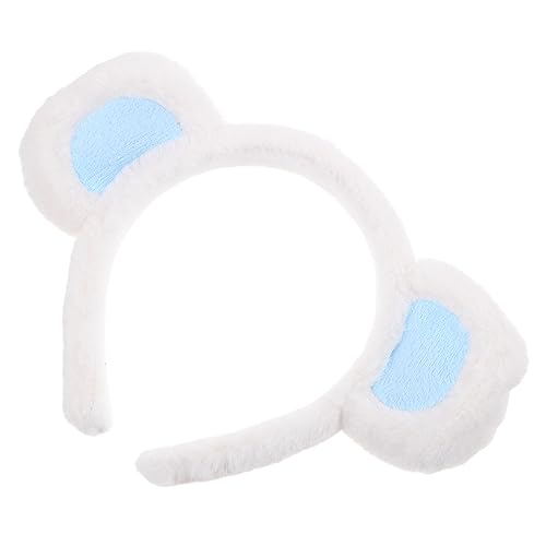 DECORNIJIA 4 Stück Kawaii Bärenohren Haarband für Mädchen Teiliges Flauschige Kopfbedeckung für Partys Cosplay und Besondere Anlässe Langlebiges und Modisches Accessoire von DECORNIJIA
