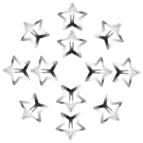 DECORNIJIA 40 Stück Teiliges Kleine Haarspangen Metall Haarklammern für Frauen Fünfzackige Sternform Leicht Modisch Vielseitig Einsetzbar für Schule Sport Party Eleganter Haarschmuck von DECORNIJIA