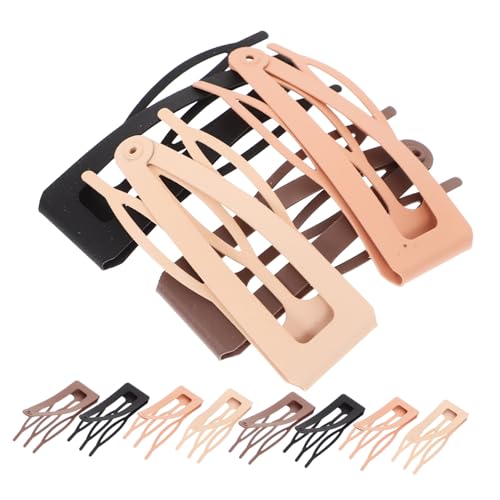 DECORNIJIA 40 Stück Teiliges Metall Haarspangen für Damen Langlebige Snap Haarklammern in Schwarz Beige Braun Khaki Vielseitige Haarschmuck Accessoires für Haartypen und Stilvolle Frisuren von DECORNIJIA