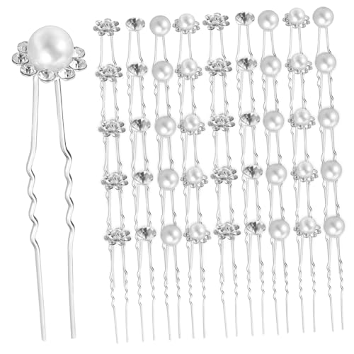 DECORNIJIA 40 Stück Teiliges U Förmige Haarnadeln mit Künstlichen Perlen und Strass Hochzeit Haarschmuck für Braut Vielseitige Langlebige Haarklammern zur Sicheren Frisurgestaltung bei DECORNIJIA 40 Stück Teiliges U Förmige Haarnadeln mit Künstlichen Perlen und Strass Hochzeit Haarschmuck für Braut Vielseitige Langlebige Haarklammern zur Sicheren Frisurgestaltung bei von DECORNIJIA