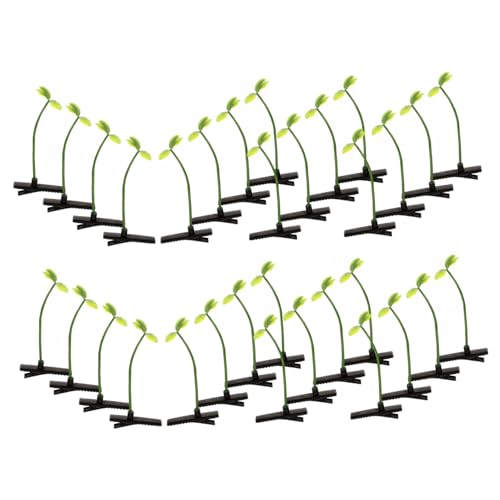 DECORNIJIA 40 Stück Teiliges Vierblättrige Kleeblatt Haarspangen für Mädchen Niedliche Pflanzendesigns Vielseitig Einsetzbar für Alltag Geburtstage Cosplay Bunte Haarschmuck Accessoires von DECORNIJIA
