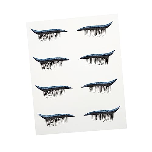 DECORNIJIA 4paare Klebestreifen Für Augenlider Selbstklebende Eyeliner Aufkleber Für Glänzende Wimpern Make-up Werkzeuge Für Partys Und Alltag von DECORNIJIA