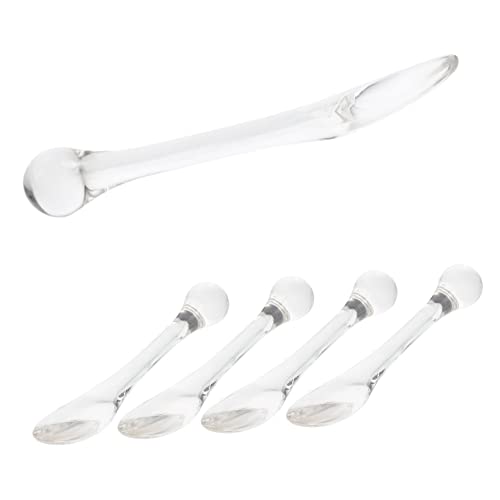 DECORNIJIA 5 Stück Augencreme Applikator Professioneller Augenmassage Löffel Aus Zinklegierung Kompakt Und Tragbar Für Tägliche Anwendung Augenmassagegerät Zur Linderung Von Schwellungen von DECORNIJIA