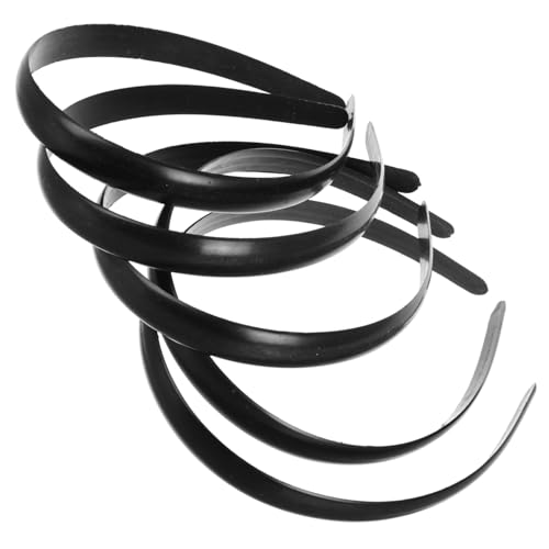 DECORNIJIA 50 Stück Stirnband Aus Kunststoff Haarschmuck Einfacher Haarreiz Frauen Haarreifen Frauen Haare Haarreifen Aus Kunststoff Mädchen Haare Black Plastik von DECORNIJIA