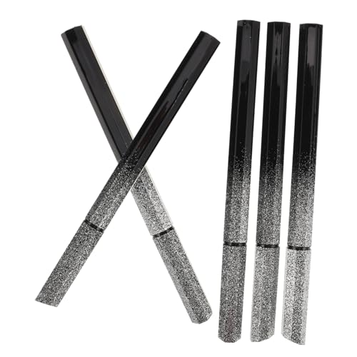 DECORNIJIA 5Stücke Stern Eyeliner Stempel Tragbarer Wasserfester Flüssiger Eyeliner Stift Schnelltrocknend für Präzise Make Up Anwendungen für Täglichen Gebrauch von DECORNIJIA