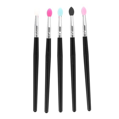 DECORNIJIA 5stücke Lidschattenpinsel Mit Make-up-tool Und Lidschatten- Silikon Lippenpinsel Für Frauen Make-up-zubehör Zum Auftragen Von Lidschatten von DECORNIJIA