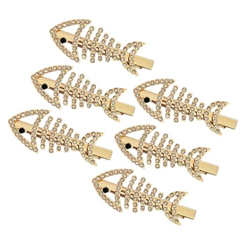 DECORNIJIA 6 Stück Haarklammern mit Strasssteinen Kreative Mädchen Haarspangen Eleganter Haarschmuck für Alltag Party Hochzeit und Festliche Anlässe von DECORNIJIA