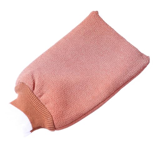 DECORNIJIA 6 Stück Teiliges Duschhandschuh Peeling Handschuhe Doppelseitig Körperpeeling Badeschrubber mit Praktischem Aufhänger für Damen Herren Maschinenwaschbar Schnelltrocknend von DECORNIJIA