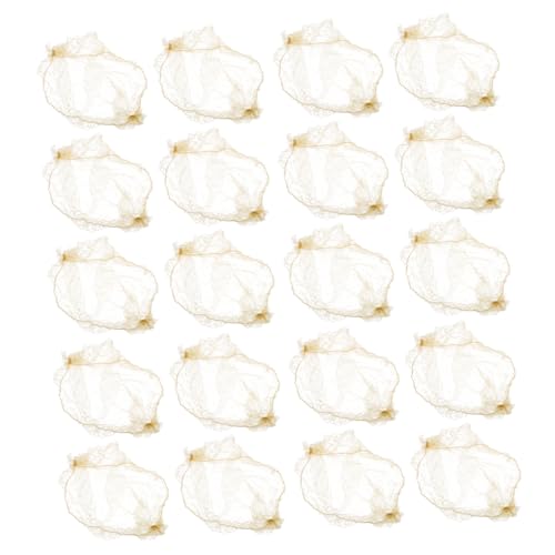 DECORNIJIA 60stücke Haarnetze Für Dutt Lang Elastisch Und Transparent Für Ballett Schlaf Und Perücken Passt Für Damen Und Verschiedene Anlässe von DECORNIJIA