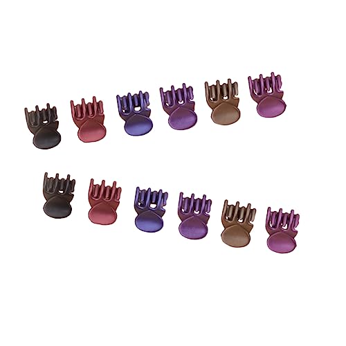 DECORNIJIA 72stücke Bunte Kieferklammer Mini-krallenklammer Aus Kunststoff Mit Griff-haar-accessoires Als Haarschmuck Für Pferde-orden Für Frauen Und Mädchen von DECORNIJIA