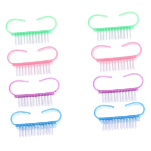 DECORNIJIA 8 Stück Teiliges Nagelbürsten Cleat Form Nagelstaubbürsten Nagelpflege Werkzeug Kunststoffgriff für Maniküre Pediküre Frauen Mädchen DECORNIJIA 8 Stück Teiliges Nagelbürsten Cleat Form Nagelstaubbürsten Nagelpflege Werkzeug Kunststoffgriff für Maniküre Pediküre Frauen Mädchen von DECORNIJIA
