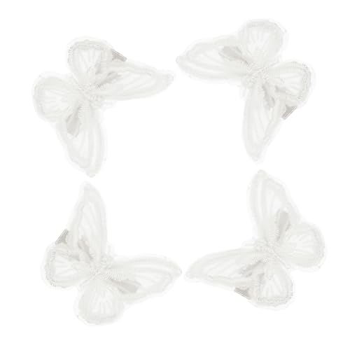 DECORNIJIA 9paare Gestickte Schmetterlings-haarspangen Mit Spitze Elegante Haarklammern Für Mädchen Verzierte Haaraccessoires Für Besondere Anlässe Und Alltag von DECORNIJIA