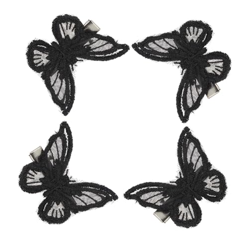 DECORNIJIA 9paare Schmetterlings-haarspangen Teilig Elegante Stickerei Für Hochzeiten Und Besondere Anlässe Rutschfeste Alligator-klammern Dekorativer Haarschmuck Für Damen von DECORNIJIA