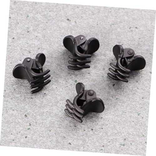 DECORNIJIA 96 Stück Teiliges Mini haarklammern Robustem Kunststoff Kleine Haarklammern für Damen und Mädchen für Feines Haar Praktische Haarschmuck accessoires in Schwarz und Kaffee Leicht von DECORNIJIA