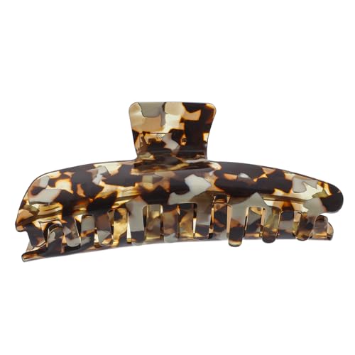 DECORNIJIA Acetate Haarklammer für Frauen Robuste Rutschfeste Haarspange Modisches Französisches Design Geeignet für Dickes Dünnes Haar Vielseitiges Styling Tool für Alltag und Besondere von DECORNIJIA