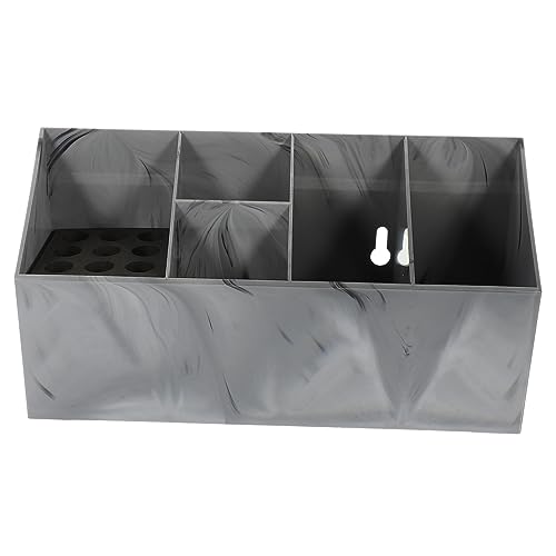 DECORNIJIA Acryl Friseurscherenhalter Wandhalterung Haarscheren Organizer mit Kammaufbewahrung für Stylisten Zuhause rutschfest Langlebig Praktischer Werkzeughalter für Haar Tools von DECORNIJIA