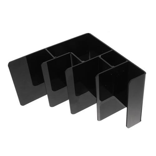 DECORNIJIA Acryl Mehrschicht Geldbörsen Display Ständer Langlebig Modern Stilvoll für Einzelhandel Schmuck Sonnenbrillen Organizer Tischaufsatz Aufbewahrung von DECORNIJIA