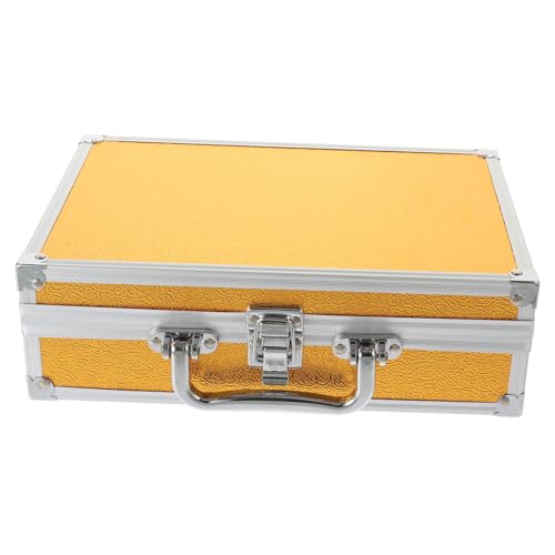 DECORNIJIA Aluminiumlegierung Werkzeugkoffer mit Verstärkten Ecken Robuster Leichter Aufbewahrungskoffer für Männer Multifunktionale Transportbox für Werkzeuge Büro Outdoor Kompakt und DECORNIJIA Aluminiumlegierung Werkzeugkoffer mit Verstärkten Ecken Robuster Leichter Aufbewahrungskoffer für Männer Multifunktionale Transportbox für Werkzeuge Büro Outdoor Kompakt und von DECORNIJIA