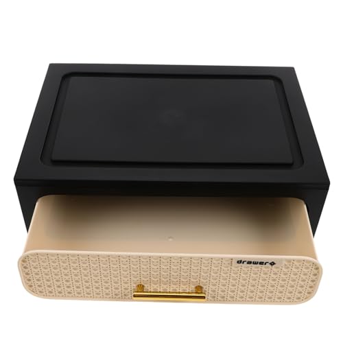 DECORNIJIA Aufbewahrungsbox Mit Make-up-halter Organizer Für Lippenstifte Und Schönheitswerkzeuge Transparente Kosmetik-aufbewahrungsbox Für Schminktisch Und Reise von DECORNIJIA