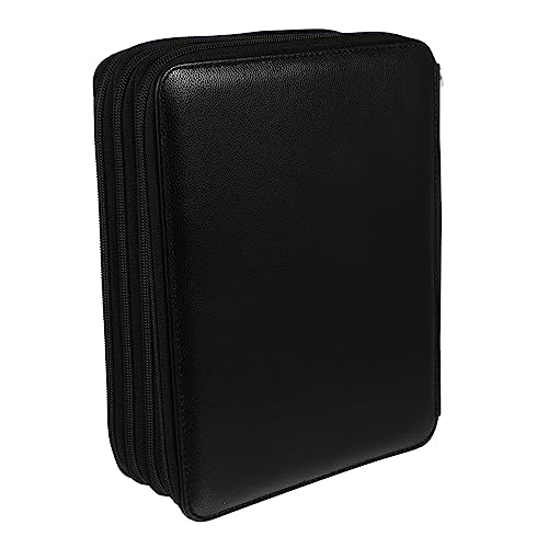 DECORNIJIA Studenten Stifte Tasche Große Kapazität Pu Federmäppchen Für Künstler Zeichner Und Profis Aufbewahrung Für Malutensilien Wasserfarben Und Bleistifte von DECORNIJIA