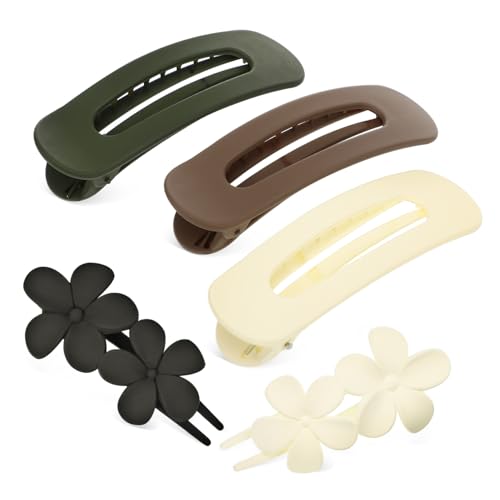 DECORNIJIA Blumen Haarklammern Teiliges Duckbill Haarklammern Rutschfest Haarschonend Vielseitig Einsetzbar Haarschmuck für Damen und Mädchen von DECORNIJIA