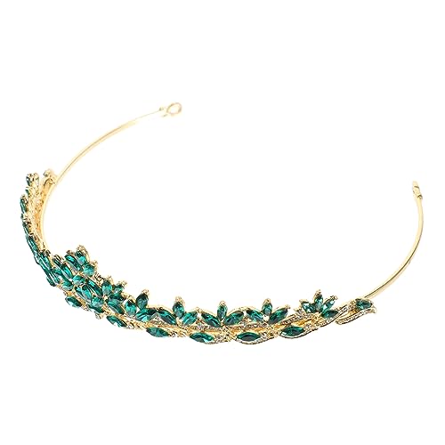 DECORNIJIA Braut Haarschmuck Krone mit Strass Haarband für Hochzeiten Kostümpartys und Feste Leicht und Langlebig Verleiht Ihrem Look und Stil von DECORNIJIA