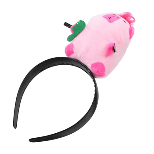 DECORNIJIA Capybara-stirnband Aus Leichtem Stoffmaterial Für Partys Und Paraden Dekoratives Kopfbedeckung Mit Cartoon-design Als Partygeschenk Und Cosplay-accessoire von DECORNIJIA