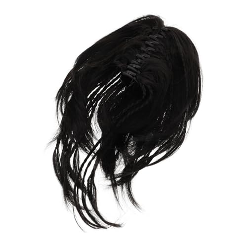 DECORNIJIA Clip Pferdeschwanz Extensions Weich Synthetisches Haarteil mit Modischem Zopf Volumenverstärkung für Dünnes Kurzes Haar Einfach Anzubringen Stylischer Look für Frauen von DECORNIJIA