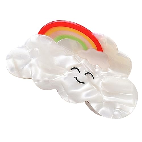DECORNIJIA Creative Haarspange Farbverlauf für Frauen und Mädchen Langlebiger Haarklammer Claw Clip zum Haare Fixieren Beim Kochen Arbeiten Duschen für Alltag und Styling von DECORNIJIA