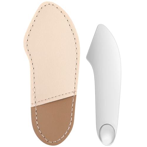 DECORNIJIA Edelstahl Kosmetik Spatel Makeup Spatel zum Mischen von Foundation Blush und Lidschatten Langlebig und Vielseitig für Zuhause und Professionelle Beautysalons von DECORNIJIA